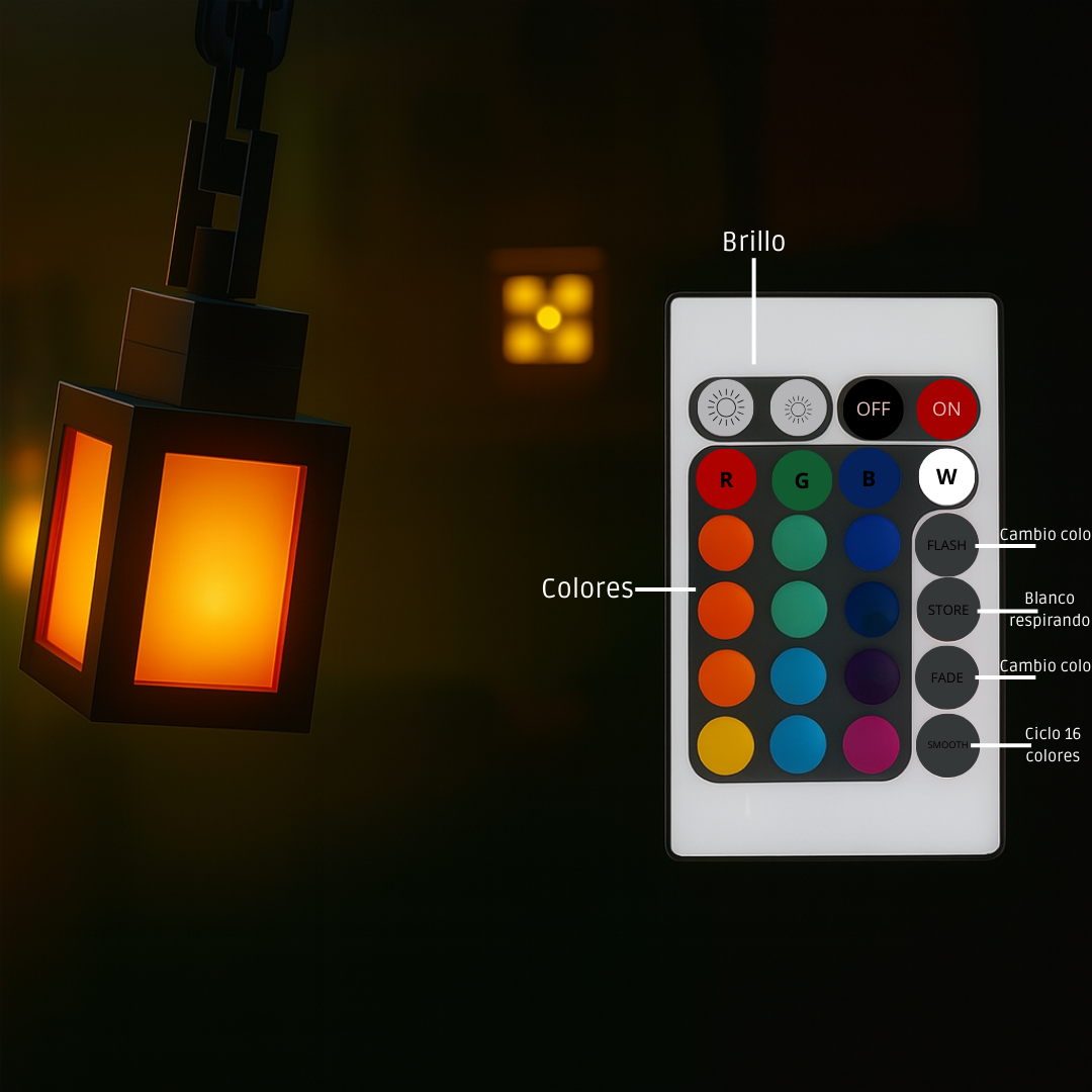 Lumiria Farolillo de Minecraft